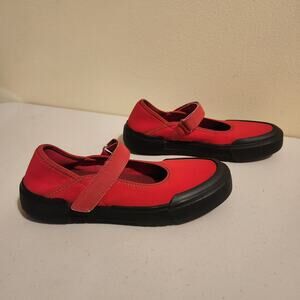 Free People Siren Red Sporty Mary Janes Sz EU 38/ US 7.5 Y2K Retro Kidcore Shoes